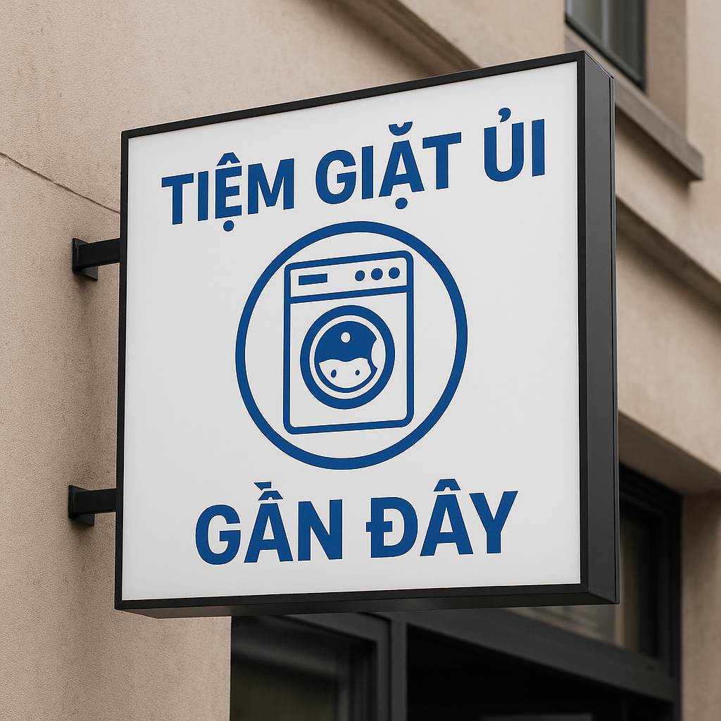 Tiệm Giặt Ủi Gần Đây