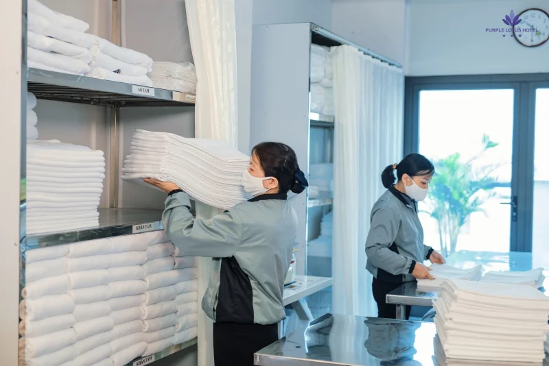 Dịch vụ giặt sấy khách sạn